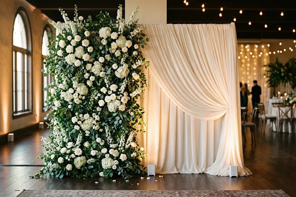 Styled furniture and lighting set up for an inner-city Adelaide event